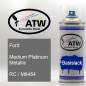 Preview: Ford, Medium Platinum Metallic, RC / M6454: 400ml Sprühdose, von ATW Autoteile West.
